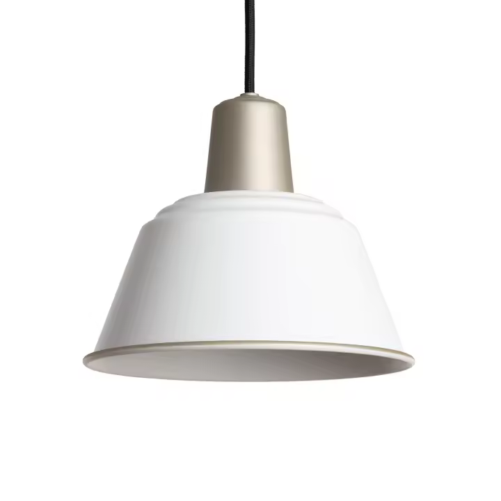 Ledkia Lámpara Colgante Baño Metal Birzay Blanco - 1