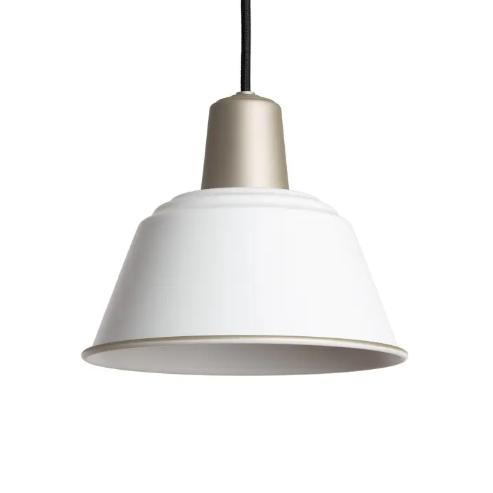 Ledkia Lámpara Colgante Baño Metal Birzay Blanco - 1