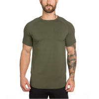 Camiseta De Fitness Para Hombre Camiseta De Algodón Con Estampado Casual Manga Corta Transpirable Para Verano Musculación Estilo Hip Hop - details 7