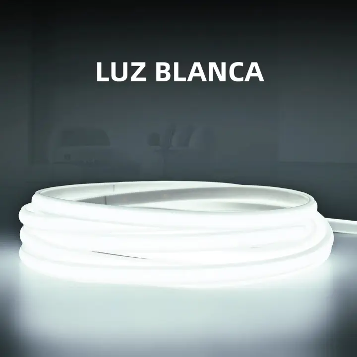 Tira De Luz LED COB 220V 288leds/m Adhesiva Flexible IP65 Impermeable Para Iluminación Interior Y Exterior Cocina Jardín - 1