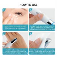 Láser Portátil Para Levantar Los Ojos Masajeador Facial Con Luz LED Dispositivo De Belleza Para Los Ojos Cuidado De La Piel Alivio De Los Ojos Puffiness Circulos Oscuros - details 8