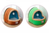 Cama Para Gato 2 En 1 Con Almohadilla Desmontable Y Lavable Casa De Gato Interior Nido De Gato Con Toldo De Algodón Puro 100% - details 6