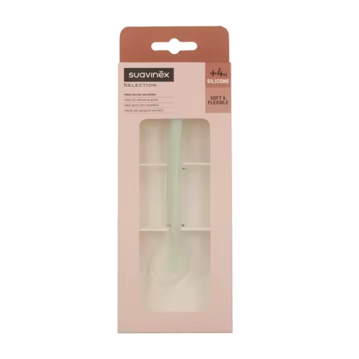 Suavinex Cuchara Silicona +4M 162122 - 1