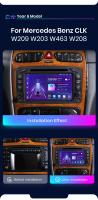 Junsun Android 13 inalámbrico CarPlay Android Auto Radio para Mercedes Benz CLK W209 W203 W463 W208 coche Multimedia navegación GPS autorradio - details 6