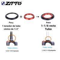 ZTTO Headset Para Bicicleta De Carretera MTB 42mm 52mm CNC 1 1/8 "-1 1/2" Tapered Tube Integrated Angular Contact Bearing 4252ST - details 2
