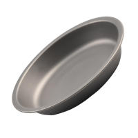 Plato De Camping Y Senderismo De Titanio 5.5*1.0" Herramientas Para Jardín Y Comida Utensilios De Cocina Y Comedor Al Aire Libre - details 1