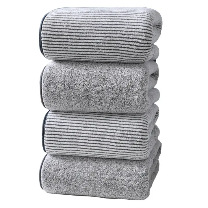 Toallas de baño gruesas para el cuerpo, Toalla de microfibra para gimnasio, bata de ducha deportiva para Spa, hogar Beath - 1
