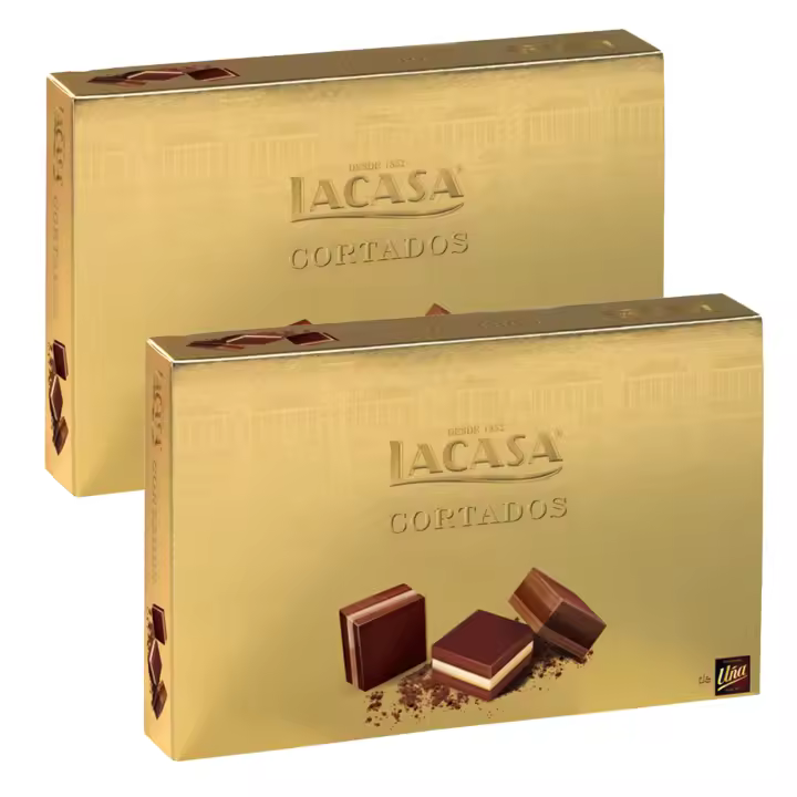Lacasa Lote de 2x Caja de Bombones Cortados 180G - 1