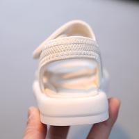 Sandalias Para Niñas Con Diseño Suave Y Bajo Para Niños Y Bebés En Colores Sólidos Estilo Coreano Casual Antideslizantes Para Verano - details 11