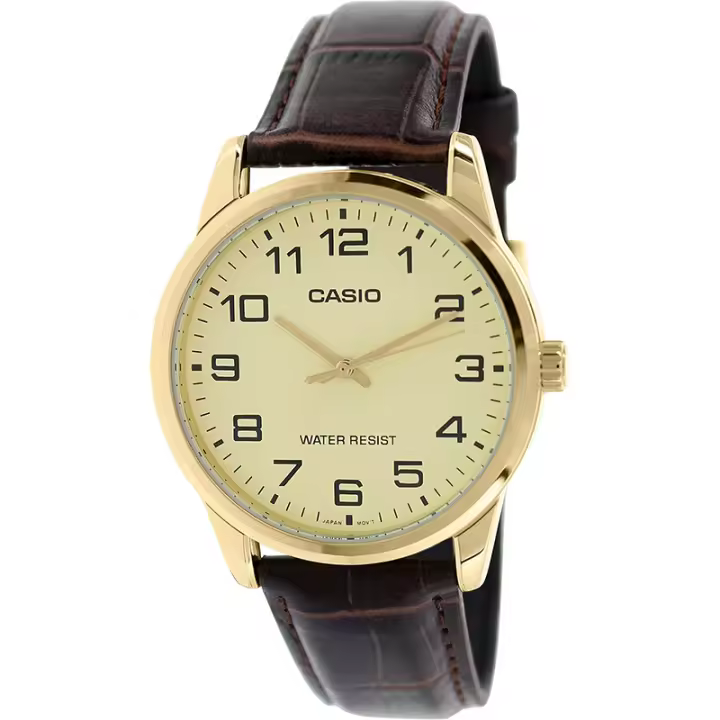 Casio Mtp-v001gl-9b  Reloj Para Para Hombre Color Marron - 1