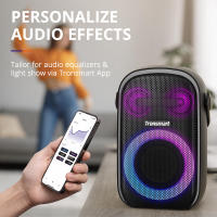 Tronsmart Halo 100 Altavoz Bluetooth 5.3 Portátil, 60W, Luces Led, Waterproof IPX6, 18H de Reproducción, Sonido Estéreo,Powerbank y App, para exteriores - details 3