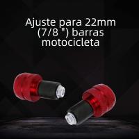 Heart Horse 2x Tapas De Manillar Antivibración Para Motocicleta 7/8" 22mm Negro/Rojo Capas De Agarre Para Fin De Manillar - details 8