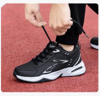 Zapatos De Deporte Casuales Para Hombres Suela Gruesa Transpirables Malla Cordones Versátiles Moda 2024 Aumento De Altura Suaves - details 22