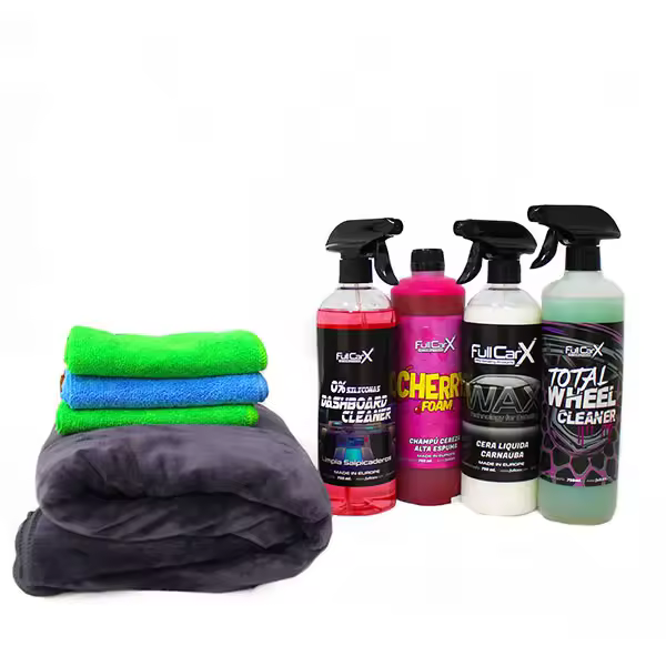 AutoFullCar - KIT LIMPIEZA Premium - FullCarX - LIMPIEZA PROFESIONAL - DETAILING - 1