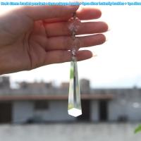Colgante De Cristal En Forma De Pierna De Toro Prisma De Refracción Para Lámpara Cortina De Boda Decoración Del Hogar - details 5