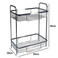 Comfortime - Estantería de Baño 2 Bandejas Iron Choeme Plated 29 x 18 x 39 cm - details 0