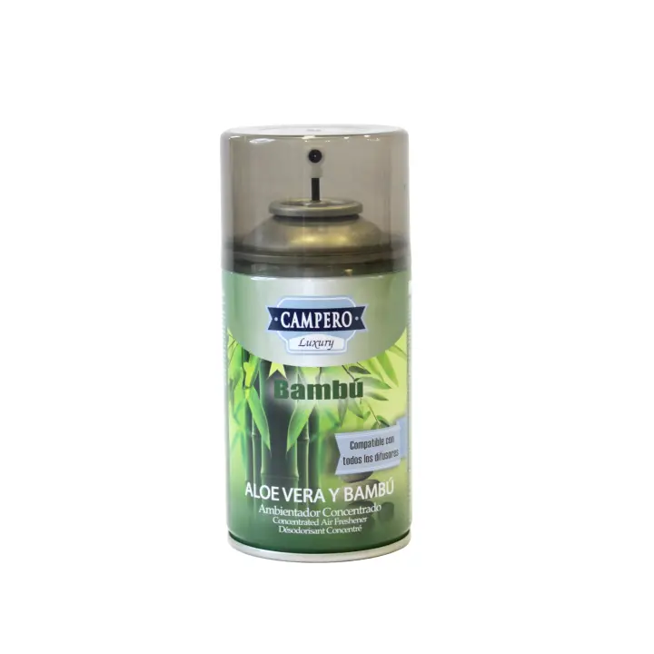 Campero - Ambientador Bambú y Aloe Vera en aerosol - Recambio Dosificador Automático 250ml - 1