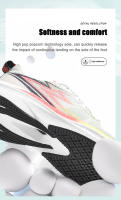 Zapatos De Correr Casual Para Hombres EZIIOT Con Placa De Carbono Y Suela Ligera Transpirable Color Naranja Talla True Fit - details 1