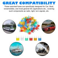 Kit De Fusibles Para Automóvil Mini Multicolor 60pcs Combinado Multi-Función Para Coche/RV/Motocicleta/Lancha/SUV Reemplazo De Fusibles - details 5