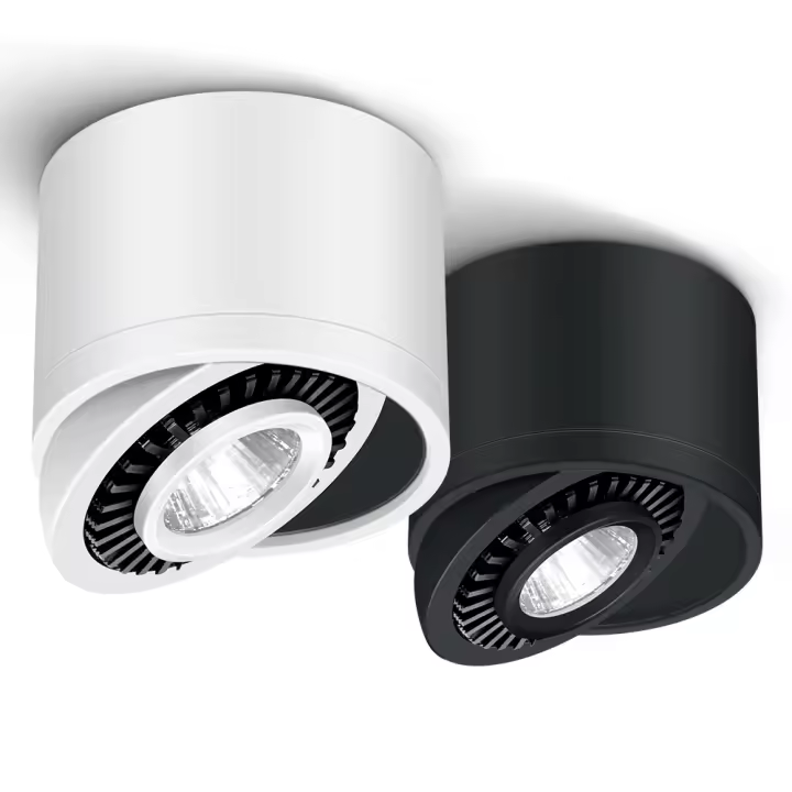 Spotlight LED Rotatable Surface Mounted Para Techo Luz De Pared 5W 7W 10W 110V220V Decoración Interior Para Hogar Y Habitación - 1