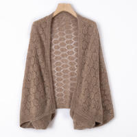 Chal De Lana Pura 100% Knit Invierno Otoño Cardigan Cape Warm Suave Pashmina Scarf Geométrico Fashion Para Mujer Adulto Casual - details 10