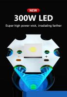 Linterna Recargable De Doble Fuente De Luz Nueva 500W LED Amarilla Potente Torcha 110000LM Alta Potencia Con Luz LED Y Recargable - details 18