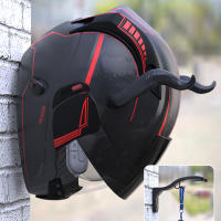 Gancho De Pared Para Casco De Motocicleta Soporte De Almacenamiento Montado En La Pared Estante De Exhibición Para Cascos Material De Nylon Unisex - details 2