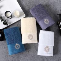 Juego De Toallas De Algodón Blanca Bordadas 1/5/10pcs Absorbentes Para Baños Gimnasios Hoteles Y Spas Técnica De Peine - details 6