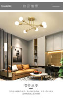Modern Sputnik Ceilin Ganchillo Lámpara Colgante Satellite Iluminación Fuente De Luz Decorativa Para Sala De Estar Y Comedor Material De Hierro - details 37