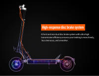 Patinete Scooter Eléctrico JOYOR S5 Pro, Batería 48V 26Ah, Motor 500W, Velocidad Máxima 25 km/h, Autonomía 70-100 km, Neumáticos 10 Pulgadas, Tecnología de Control de Crucero, Pantalla LCD, para Uso Diario y Desplazamientos Urbanos - details 4