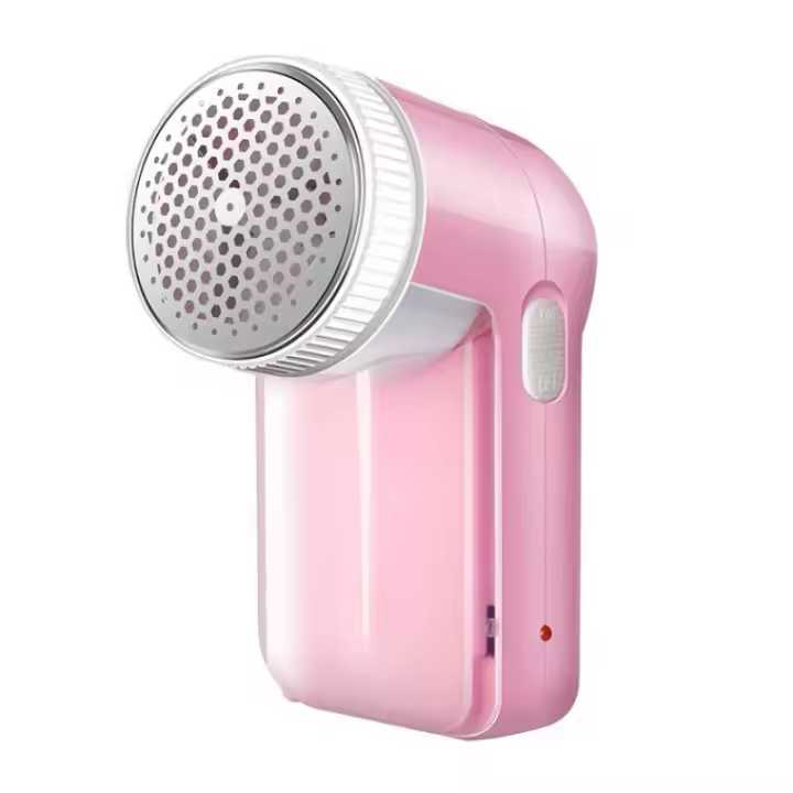 Clásico pelo bola trimmer recargable ropa bola removedor pantalones Shaver removedor de pelo fuerte potencia, Rosa recargable - 1