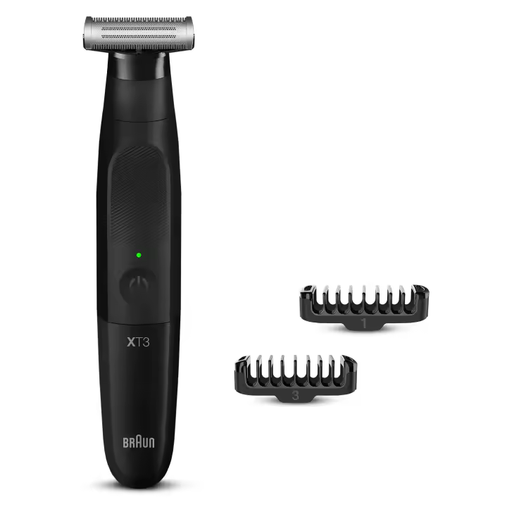 Braun XT3100 - Cortapelo para Hombre con 3 Peines y Batería Integrada - 1