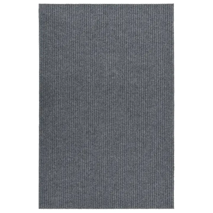 vidaXL Alfombra de pasillo atrapa suciedad 100x150 cm marrón - 1