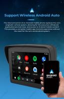 Monitor Portátil De Navegación GPS Para Motocicleta 5'' IPX7 Impermeable Con Parachoques Wireless Carplay Android Auto Dual BT WIFI - details 8
