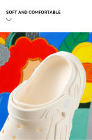 Sandalias De Plataforma Para Hombres Y Mujeres Antideslizantes Impermeables Confortables Con Tacón Medio Para Exterior - details 8