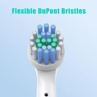 Cabezales de recambio para cepillos de dientes eléctricos profesionales, recambio de cabezales Precision Clean Brush compatible con 7000/Pro 1000/9600/ 5000/3000/8000 (pack de 16), mediano, blanco,Envío rápido - details 5