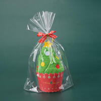 Toallas De Mano Navideñas 3pcs Rojas Con Santa Claus Toalla Para Rostro Y Lavado De Manos Absorbentes Para El Hogar Y Baño - details 0