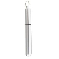 Estuche Portátil De Acero Inoxidable Para Dientes De Cerámica Resistente Al Rusticidad Soporte Ecológico Para Exteriores Y Viajes Caja De Almacenamiento - details 2