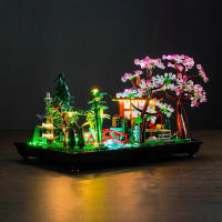 Luz LED Lazishi 10315 Para Jardín Tranquilo Bloques De Construcción Regalo Accesorios De Iluminación Solo Luz Compatible Con Lego Material Plástico - details 4
