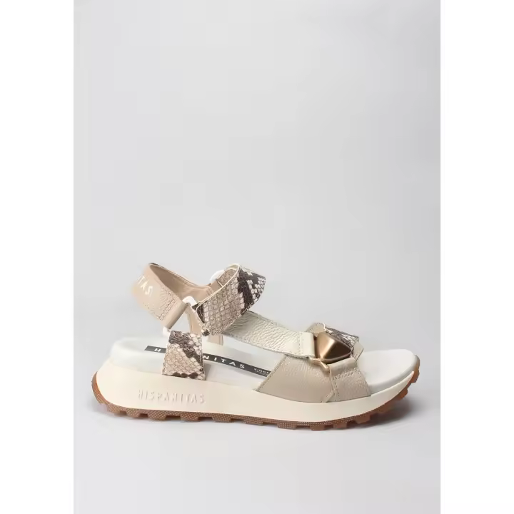 sandalia cervo late snake taupe HISPANITAS - 1