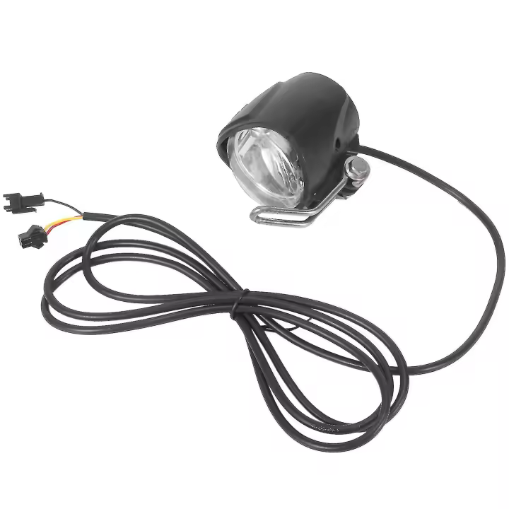 Faro delantero para bicicleta eléctrica con altavoz integrado, entrada de 12 V, 36 V, 48 V, 60 V y 80 V, luz LED para bicicleta eléctrica y scooter eléctrico - YUHAO - 1