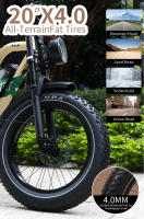 2025 onesport Bicicleta de Montaña Eléctrica W66 20 pulgadas Fat Boy 48v13.5ah gadería extraible 65nm aplicación Bluetooth de motor - details 5