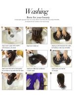 Pelucas Sintéticas De Bob Corto Para Mujer HENRY MARGU Rojo Tinto Vino Con Franja Resistente Al Calor Para Cosplay Fiesta Lolita - details 21