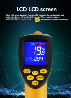 TM600/750/900 Gun Termómetro Infrarrojo Temperatura -50℃~950℃ Medidor De Temperatura Inalámbrico Preciso Y Rápido Para Hogar Y Jardín - details 5