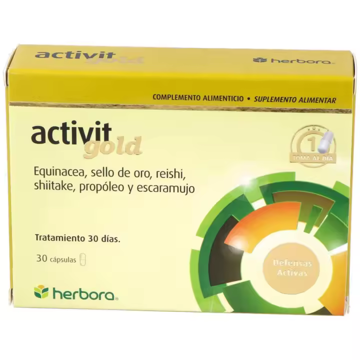 Herbora Activit Alergold 30Caps - 1