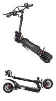 Scooter eléctrico plegable Halo Knight T104, Motor 1000W*2, Batería 52V 21Ah, velocidad máxima 65 km/h, alcance 45 km, IPX4, neumáticos off-road 10 pulgadas, freno de disco, ideal para el uso diario en la ciudad y actividades al aire libre - details 16