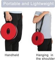 Taburete plegable para acampar Taburete plegable de plástico retráctil Taburete ligero portátil para pesca Barbacoa Al Aire Libre Interior Cocina Carga máxima 150KG - details 6