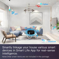 Hub Gateway Multi-Modo Tuya ZigBee Para Casa Inteligente Wireless Bridge Malla Bluetooth IR Control Remoto Alexa Google Smart Life - details 3