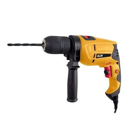 Taladro Percutor Blim 500W con Velocidad Regulable y Portabrocas Sin Llave - 1