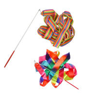 Cinta De Gimnasia Artística De Color Sólido Prop De Desempeño Para Danza Y Fitness Resistente Al Desvanecimiento Ropa Deportiva Para Niños - details 4